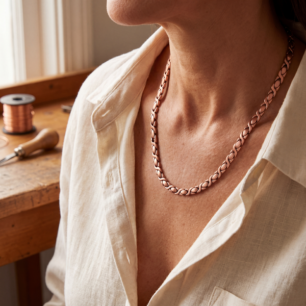 Hazel's Cedar Copper Necklace