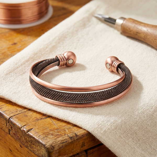 Hazel's Cairn Copper Bracelet