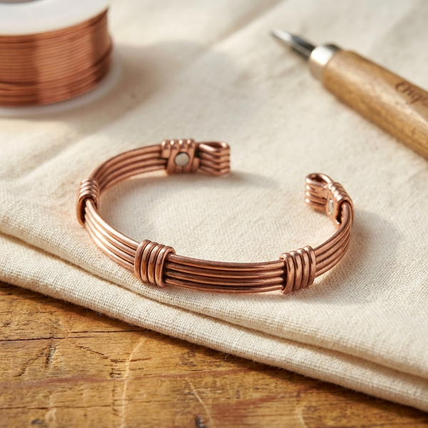Hazel's Sere Copper Bracelet