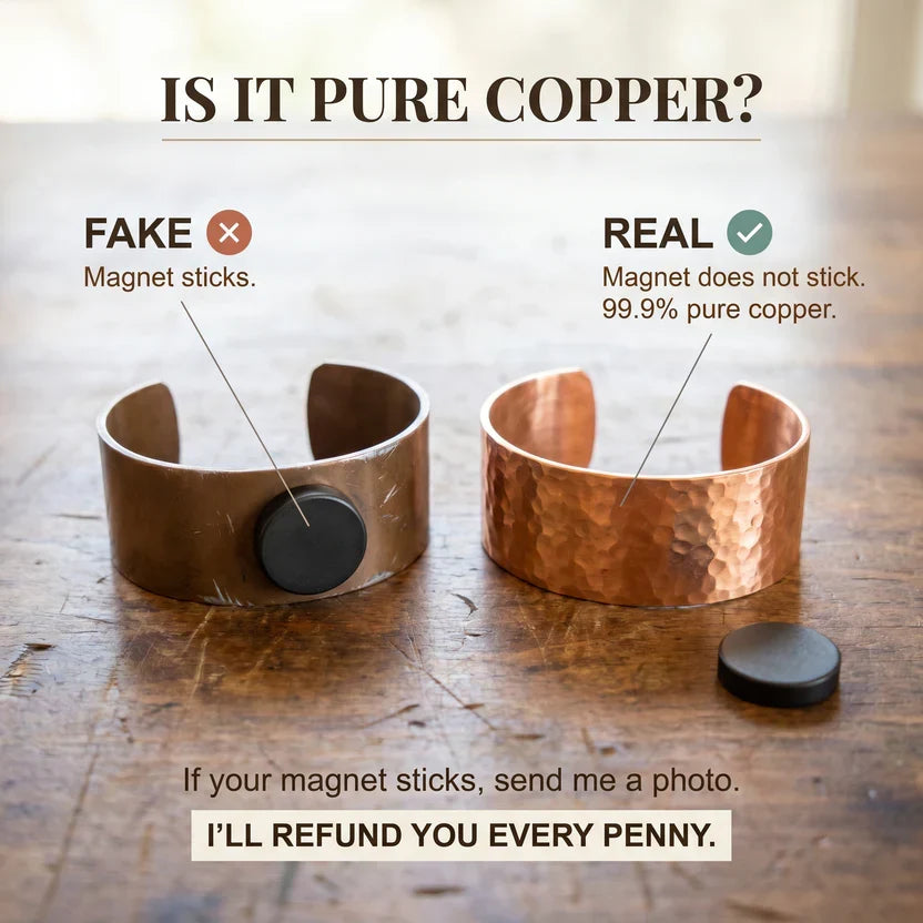 Hazel's Lark Copper Bracelet