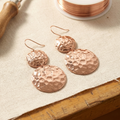 Emily's Solstice Copper Earrings