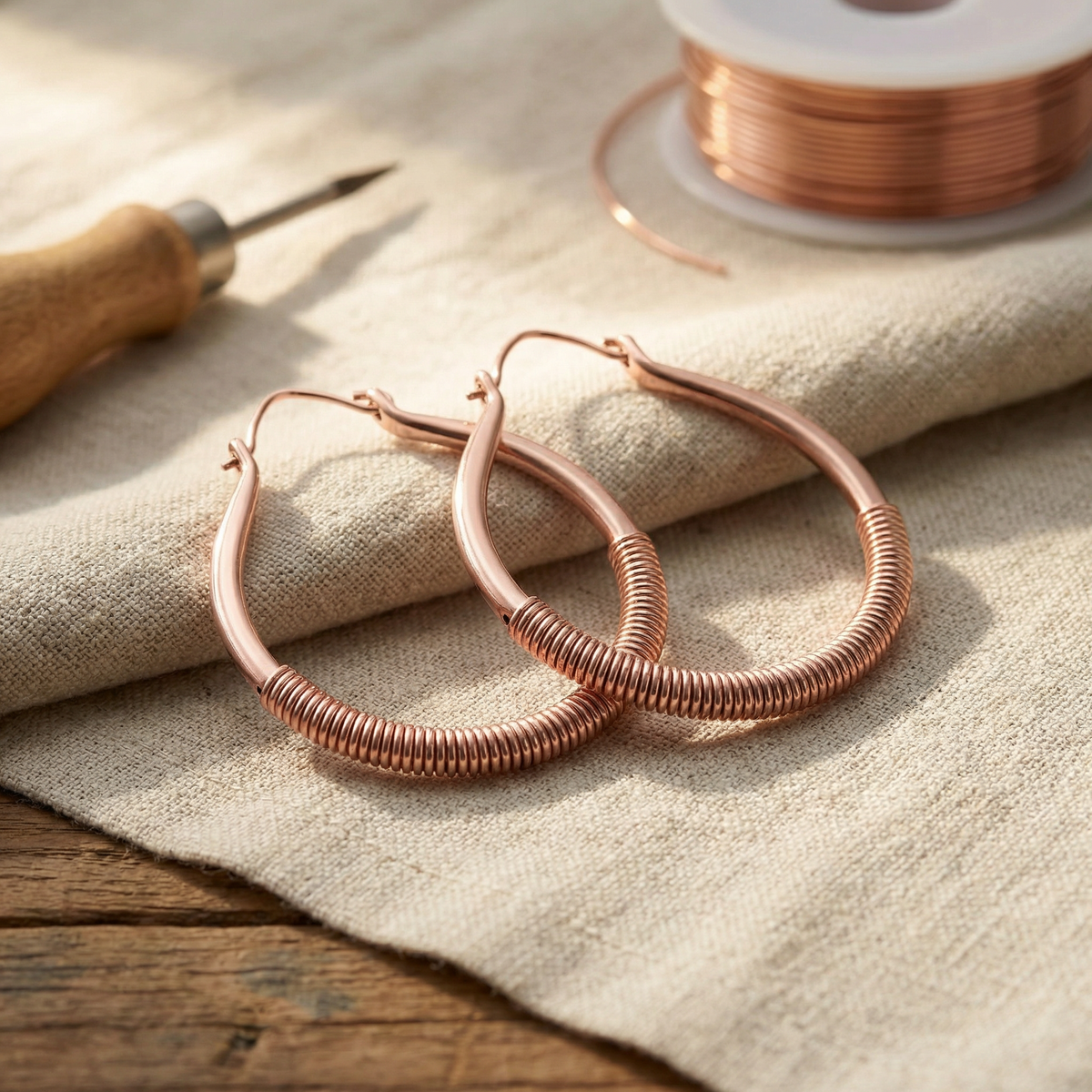 Hazel's Creek Copper Earrings