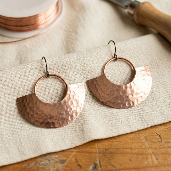 Hazel's Sol Copper Earrings