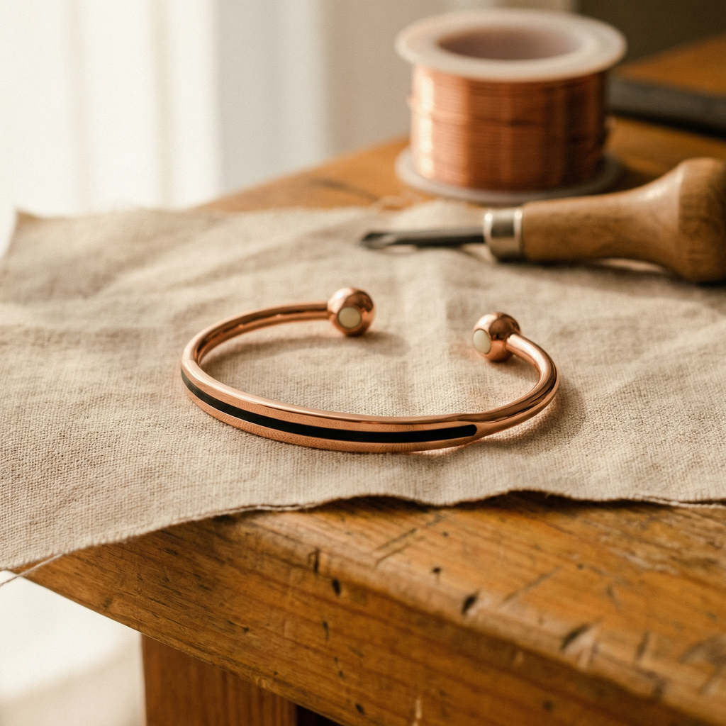 Emily's Vein Copper Bracelet