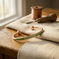 Hazel's Jade Copper Bracelet