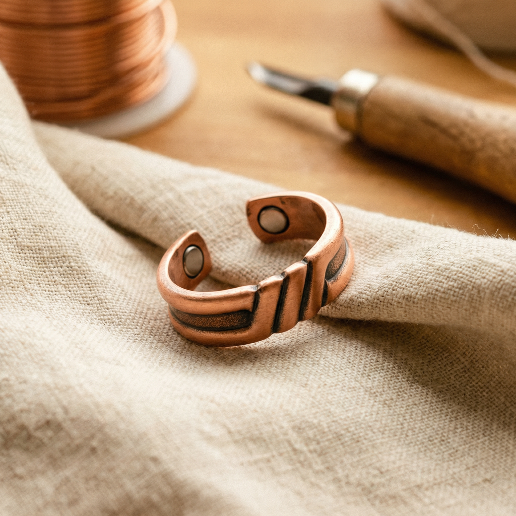 Emily's Peat Copper Ring