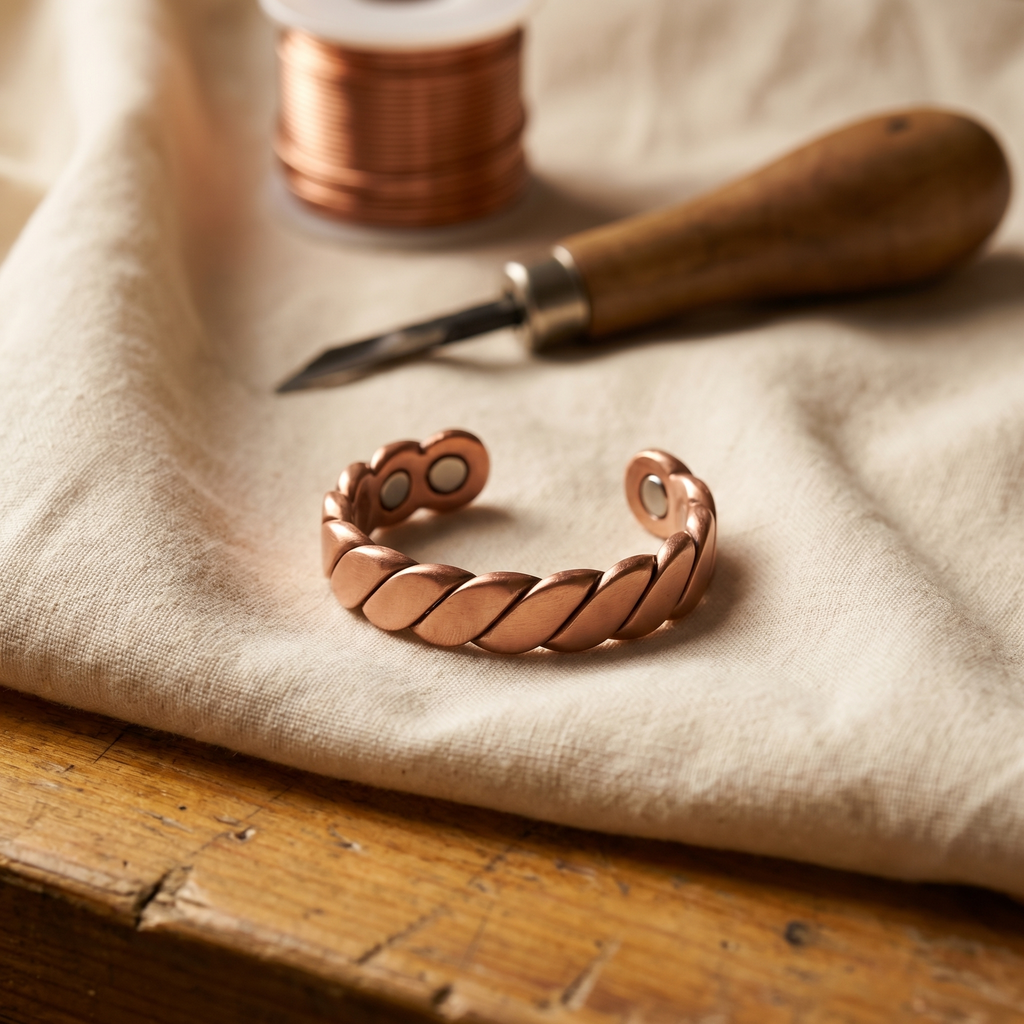 Hazel's Knap Copper Ring