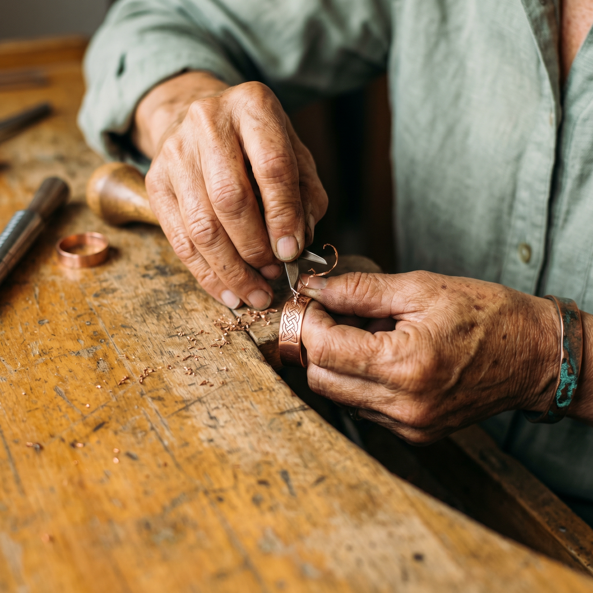 Hazel's Fen Copper Ring