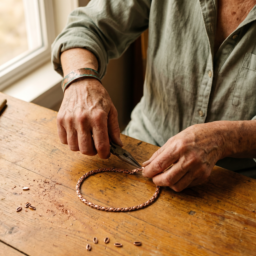 Hazel's Cedar Copper Necklace