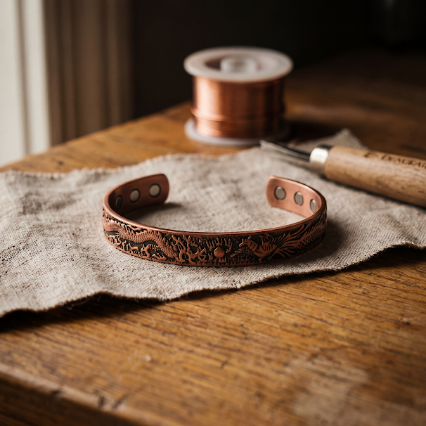 Hazel's Loam Copper Bracelet