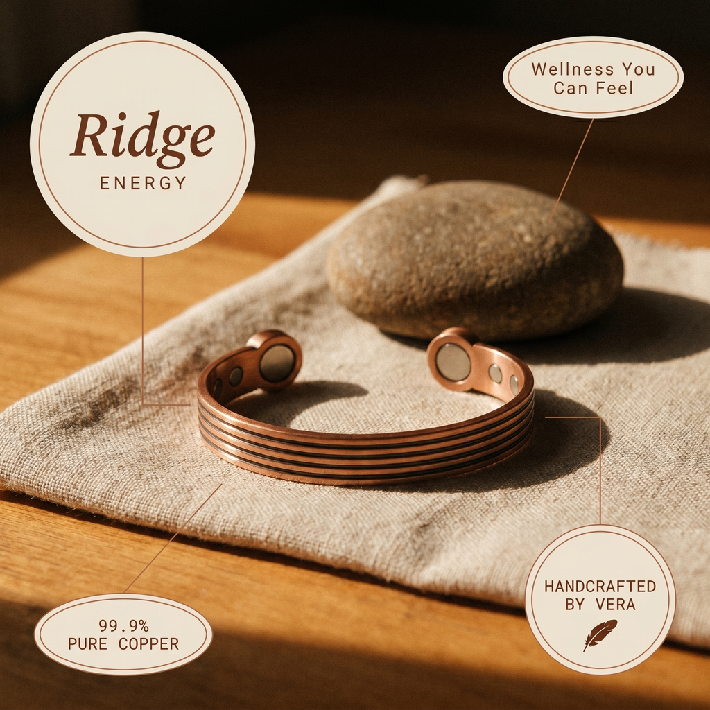 Hazel's Ridge Copper Bracelet