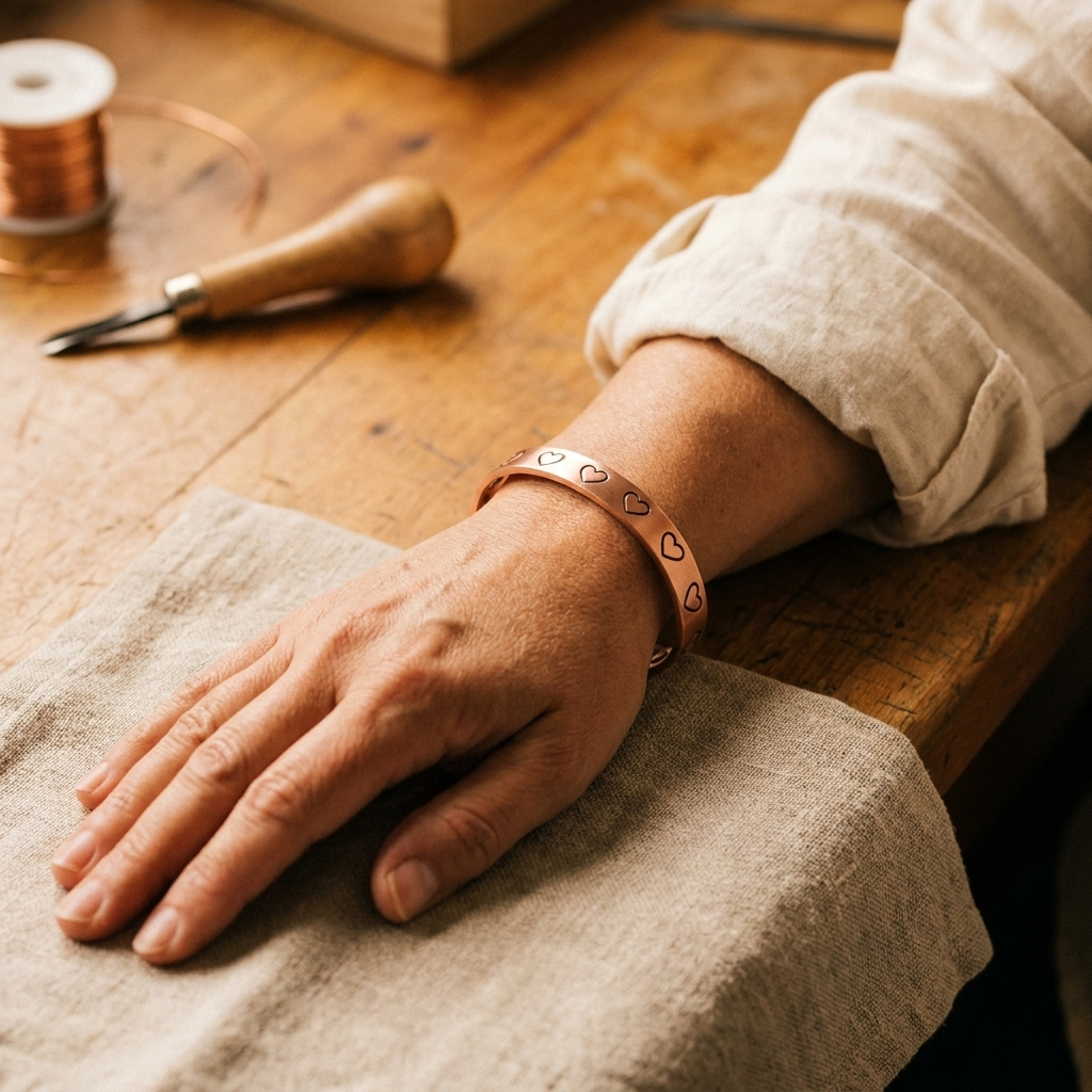 Emily's Hearth Copper Bracelet