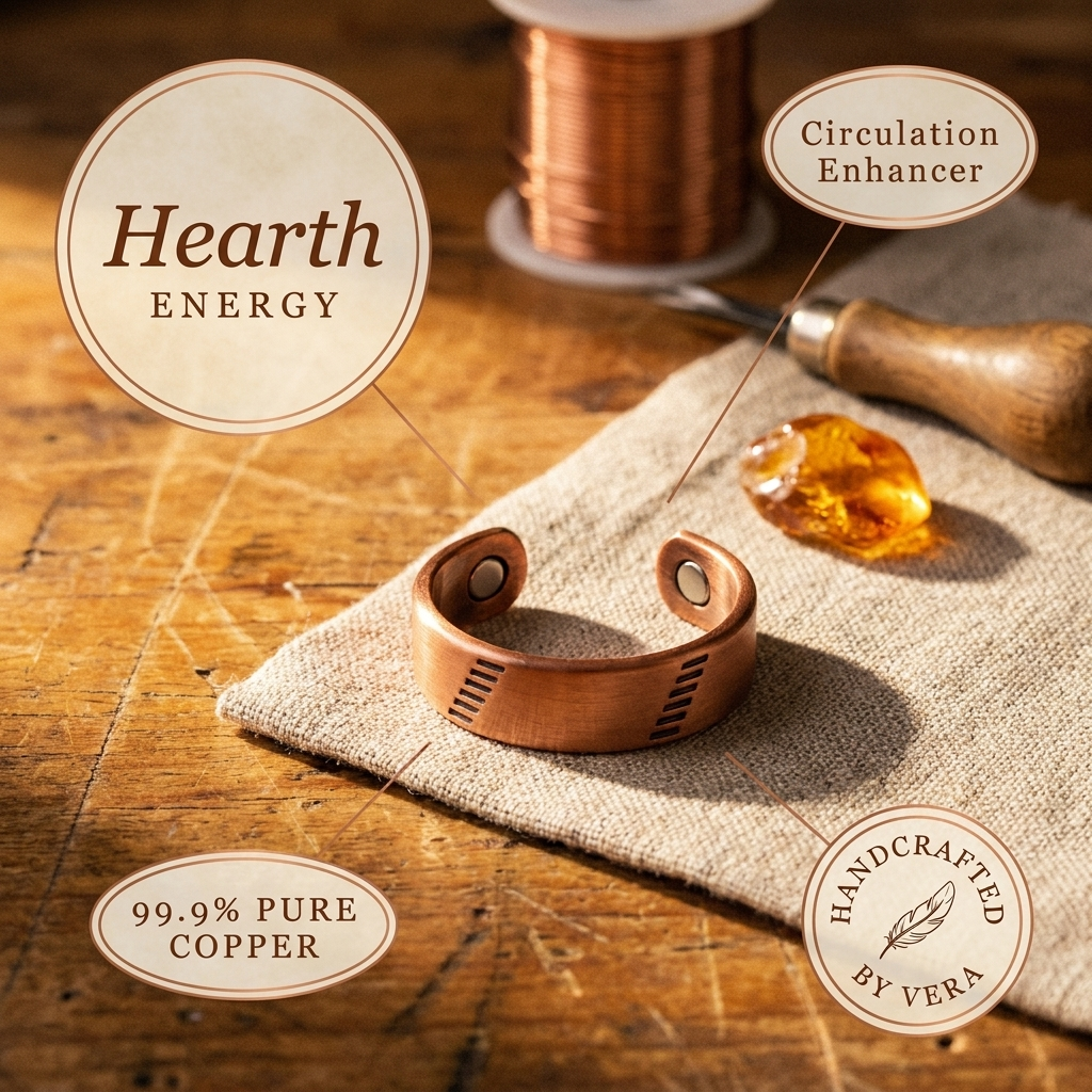 Hazel's Hearth Copper Ring