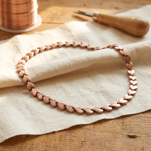 Hazel's Briar Copper Necklace
