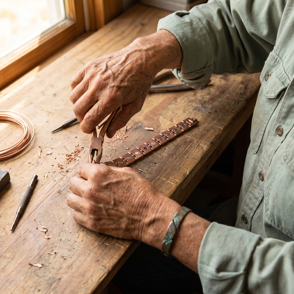 Emily's Pike Men's Copper Bracelet