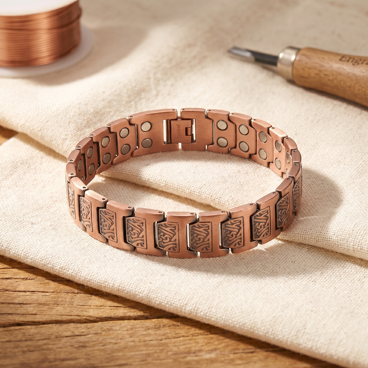 Hazel's Glen Men's Copper Bracelet