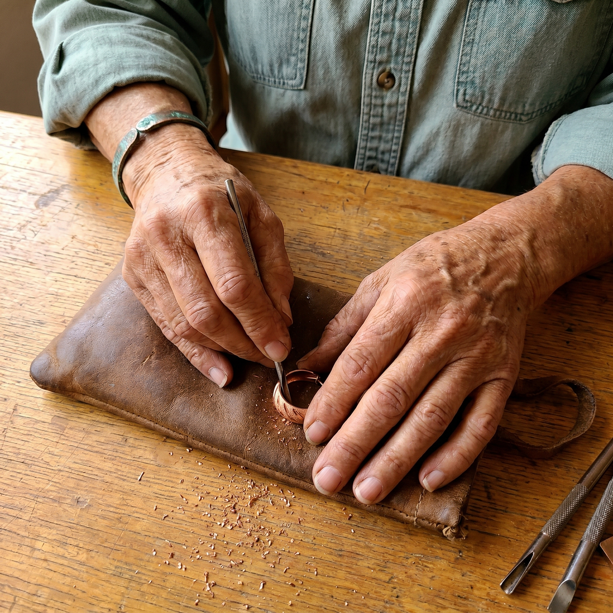 Hazel's Vale Copper Earrings