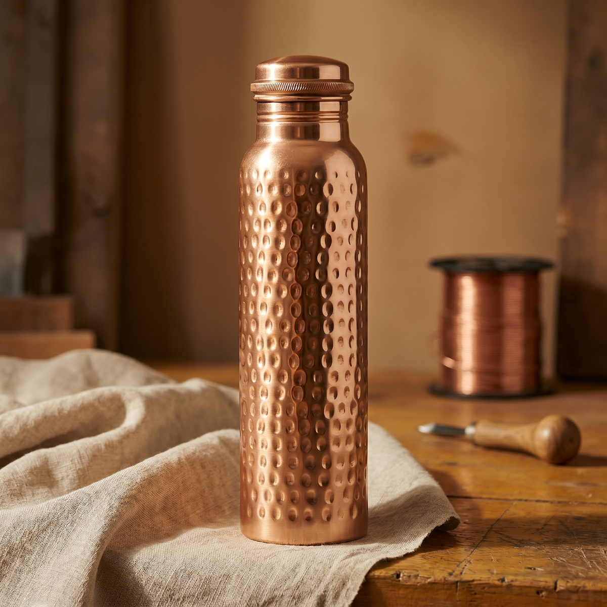 Hazel's Pure Copper Water Bottle