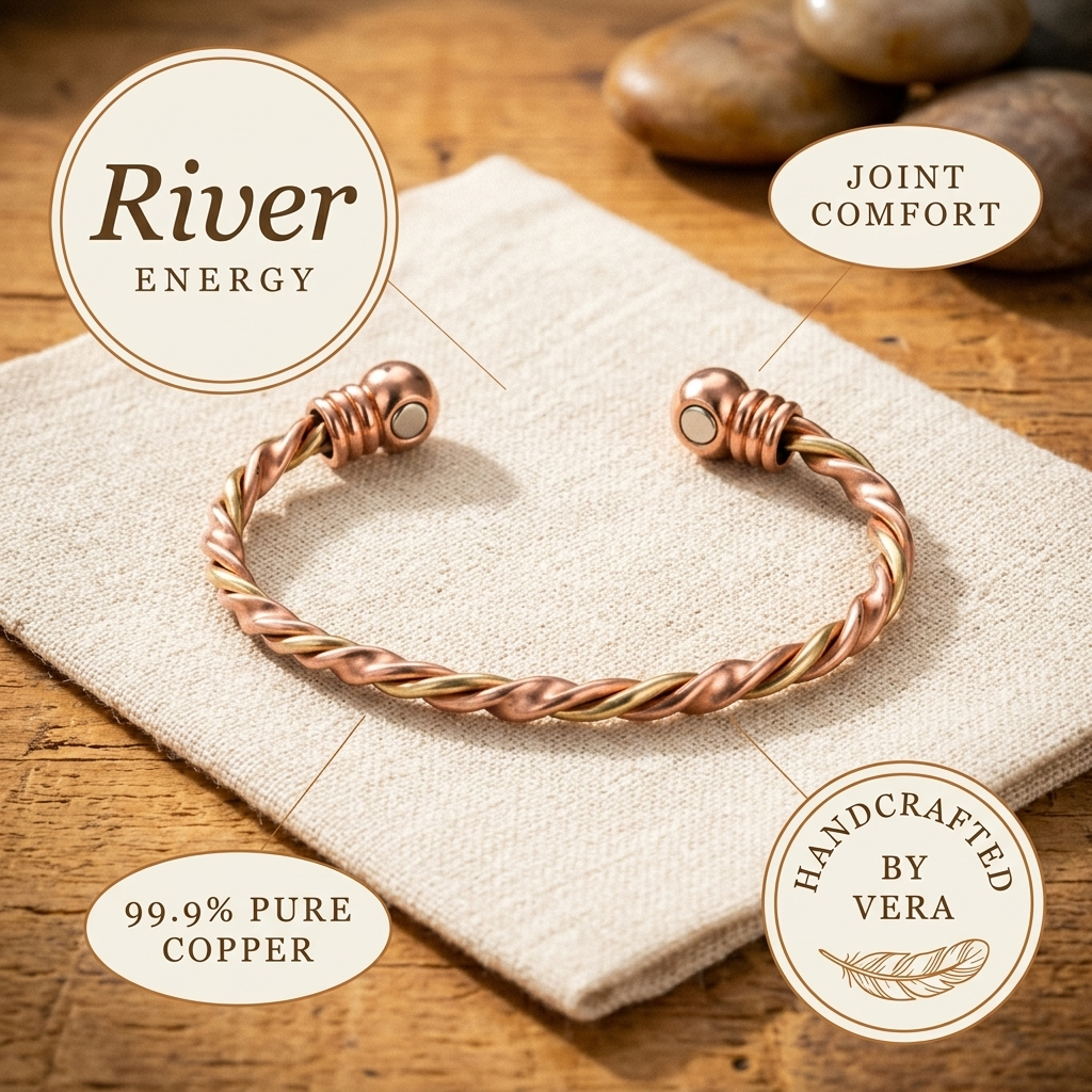 Emily's River Copper Bracelet