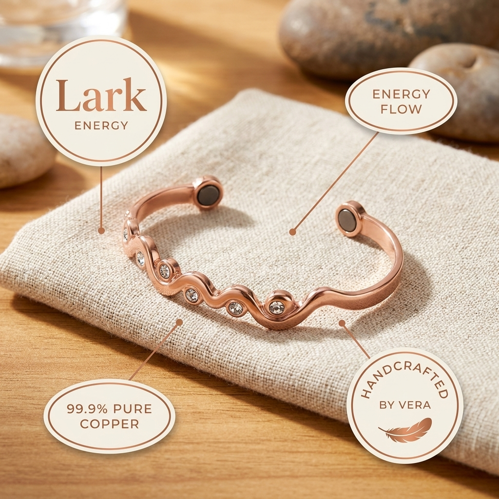 Hazel's Lark Copper Bracelet