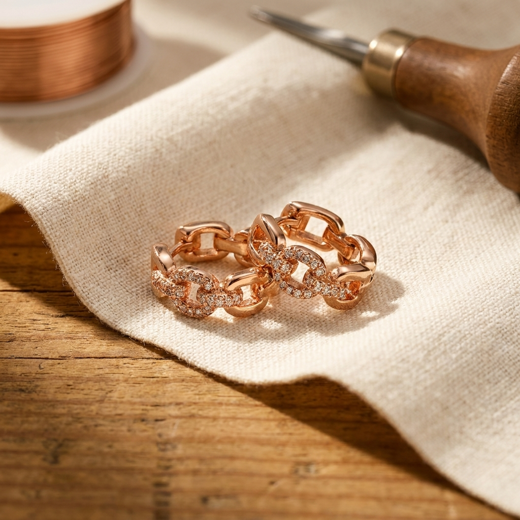 Hazel's Tor Copper Earrings
