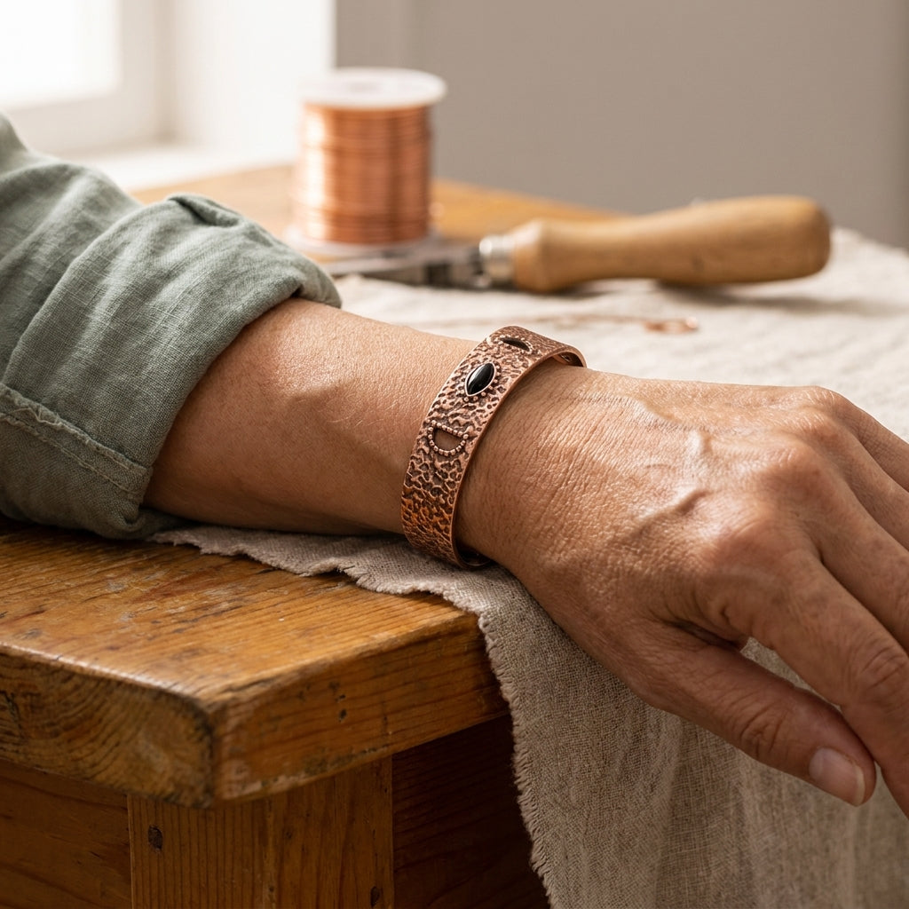 Hazel's Brume Copper Bracelet