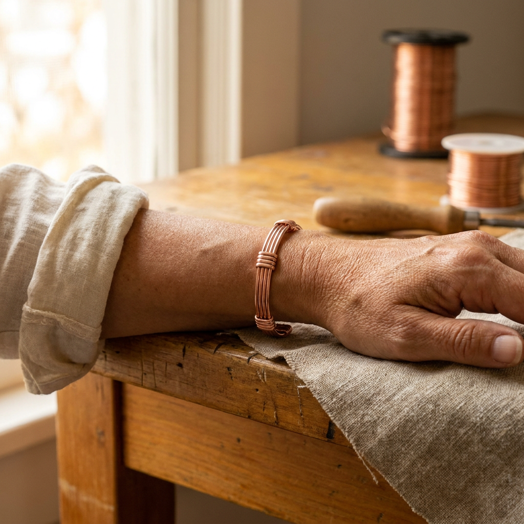 Emily's Sere Copper Bracelet