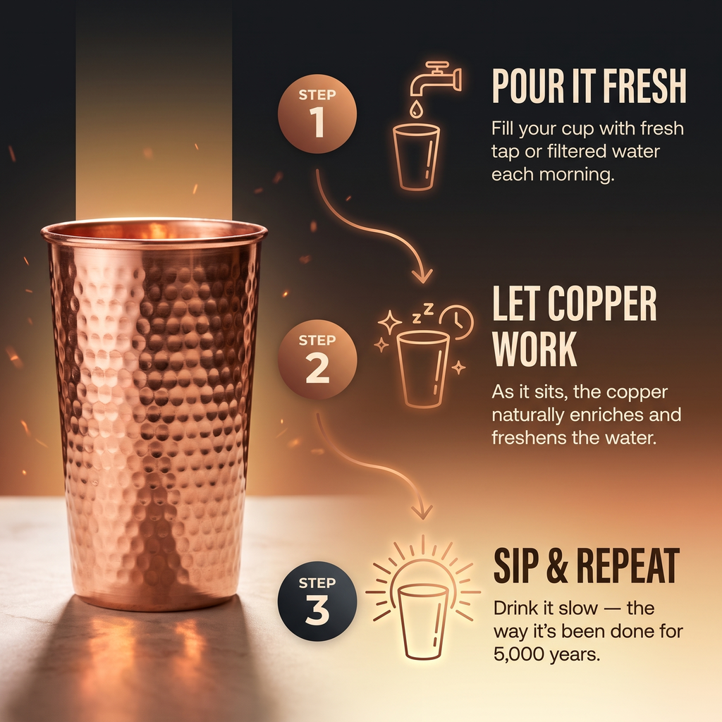 Emily's Pure Copper Cup