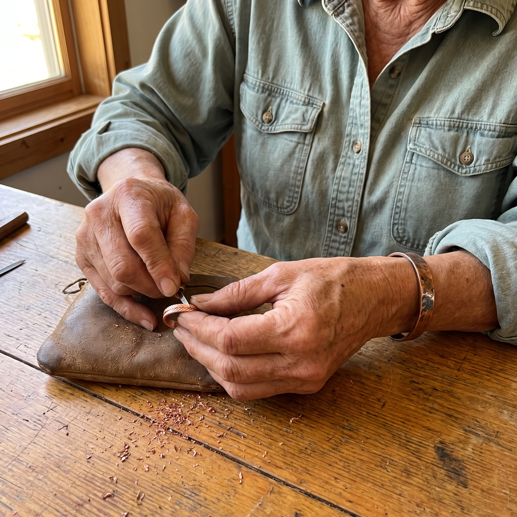 Hazel's Root Copper Ring