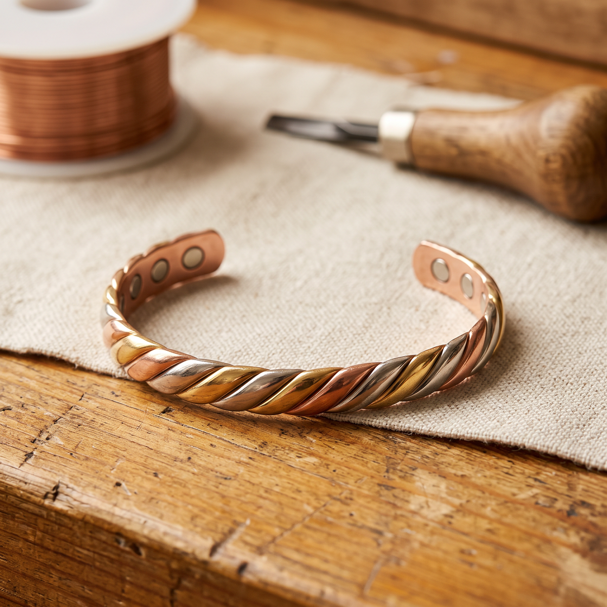 Hazel's Bog Copper Bracelet
