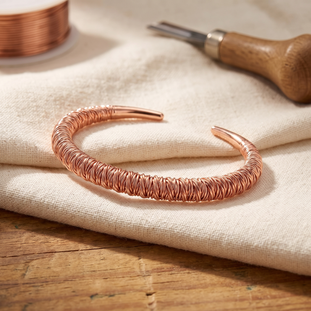 Hazel's Fjord Copper Cuff