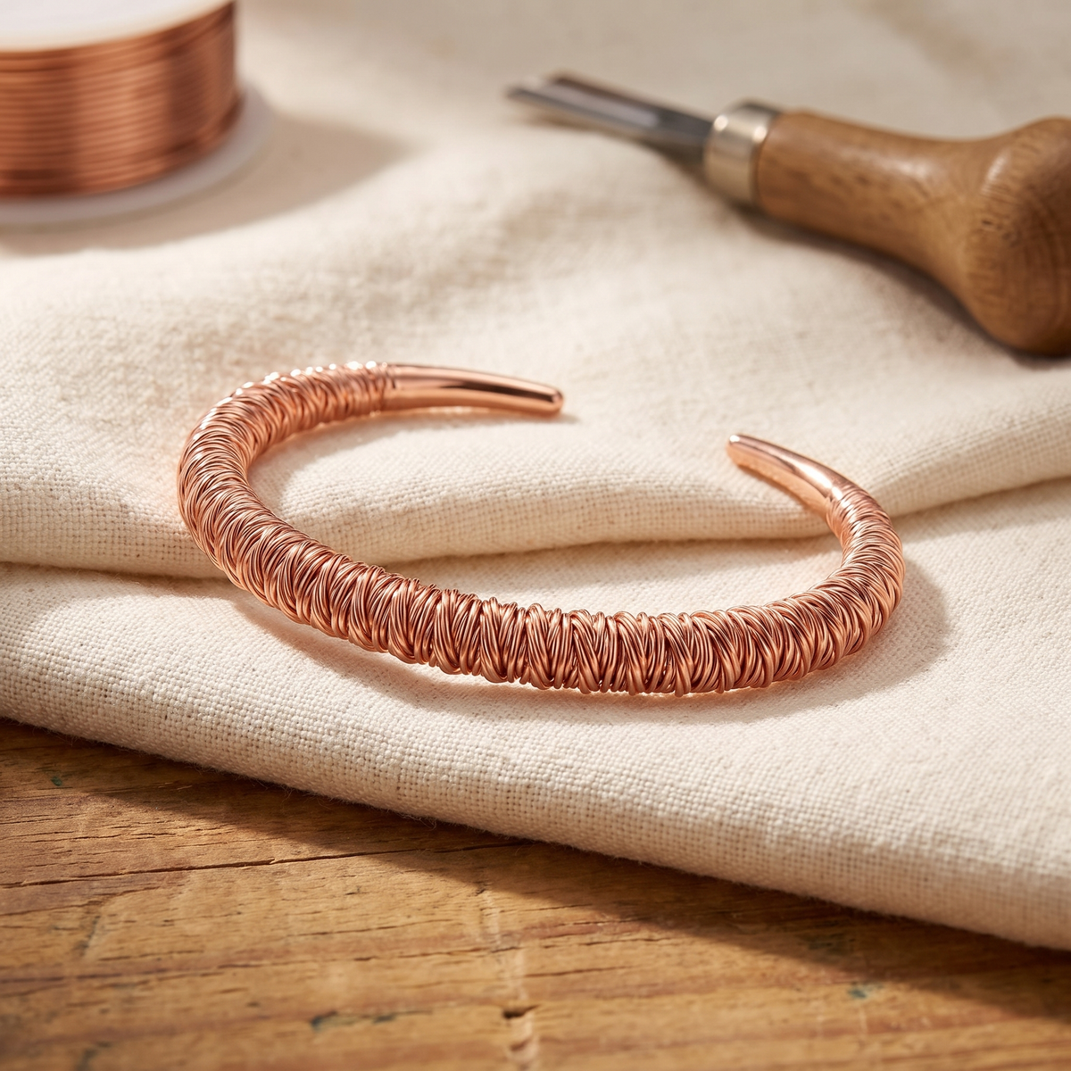 Hazel's Fjord Copper Cuff