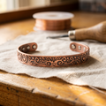 Hazel's Tide Copper Bracelet