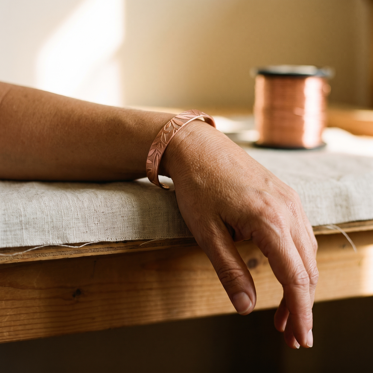 Hazel's Grove Copper Bracelet