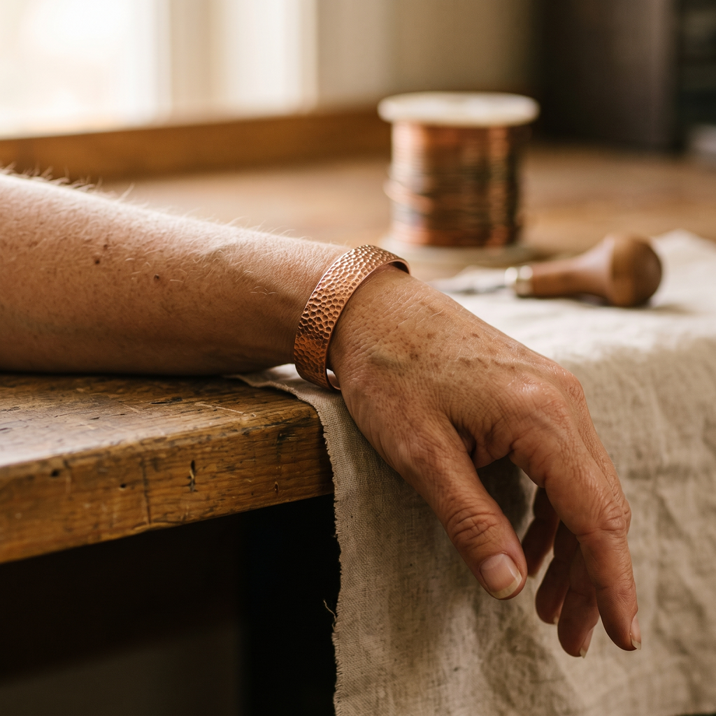 Emily's Moon Copper Bracelet